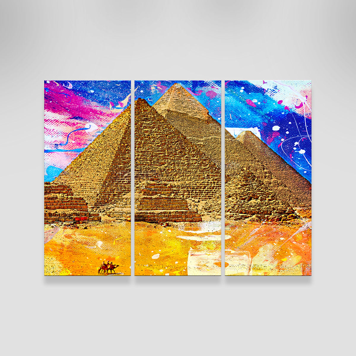 Egypt Pyramids Abstract