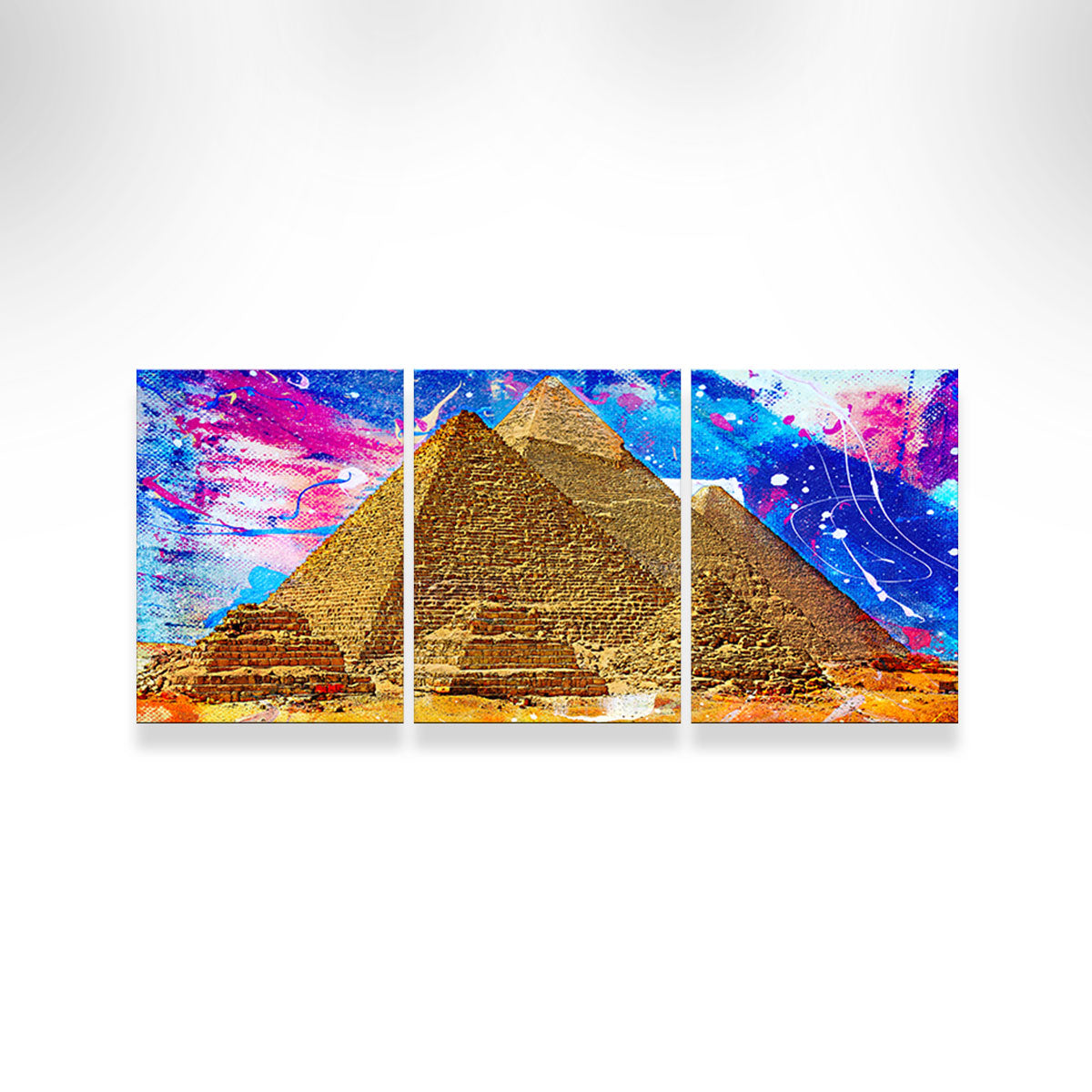 Egypt Pyramids Abstract