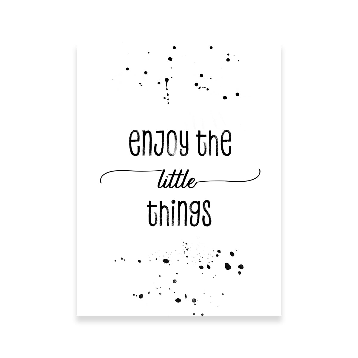Enjoy The Little Things Wall Art