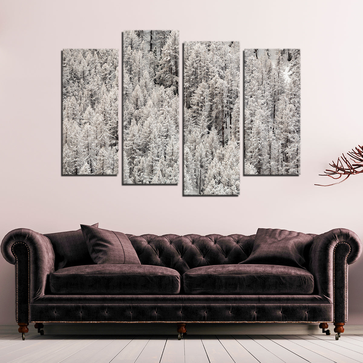 Enneigement tardif Wall Art