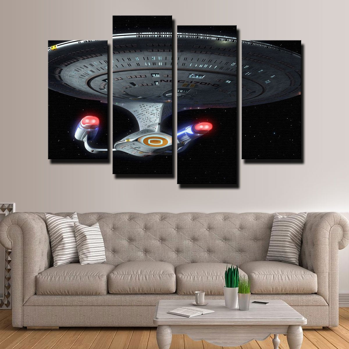 Enterprise D Wall Art