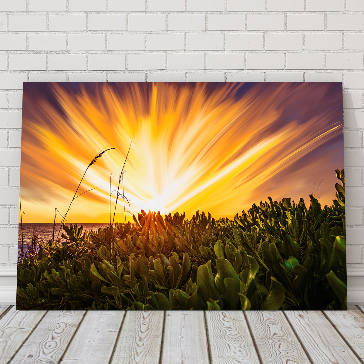 Exploding Sunset Wall Art