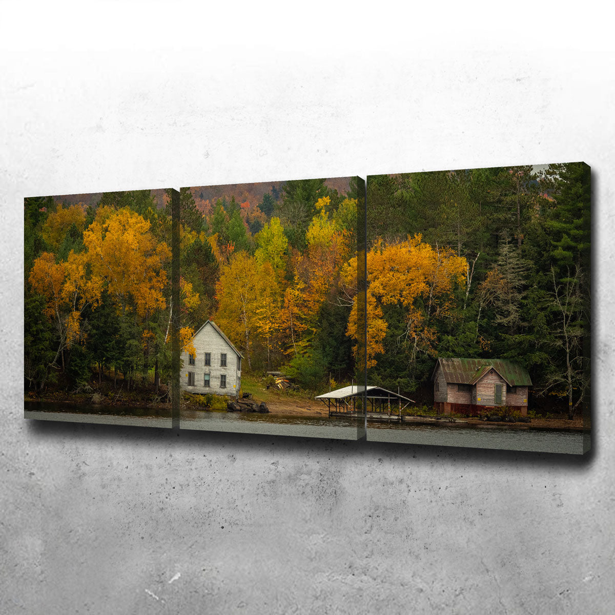 Fall in the Adirondacks Canvas Set