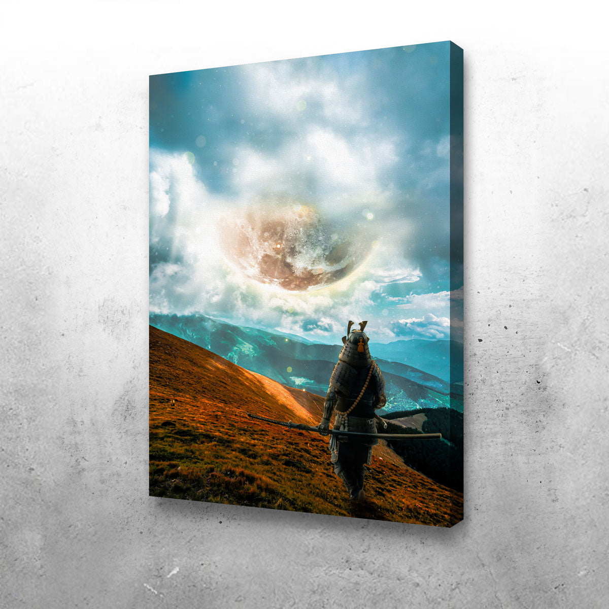 Falling Moon Wall Art
