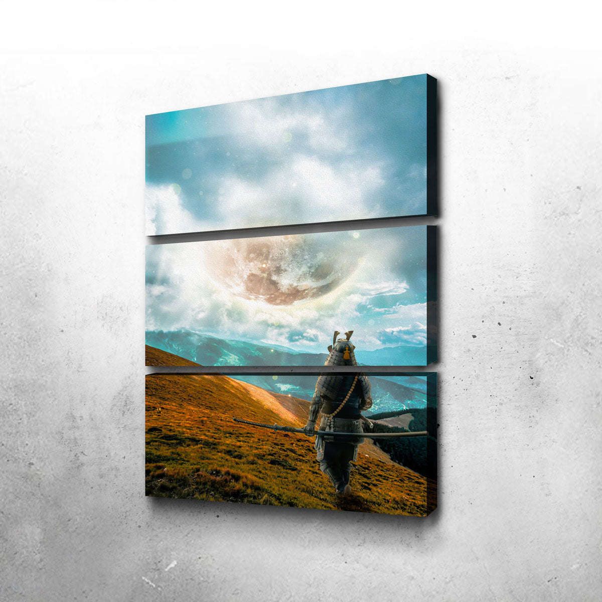 Falling Moon Wall Art