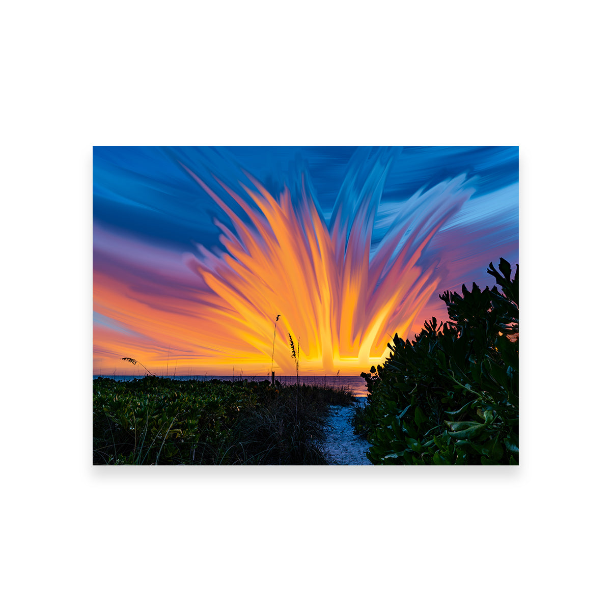 Fire Sky Wall Art