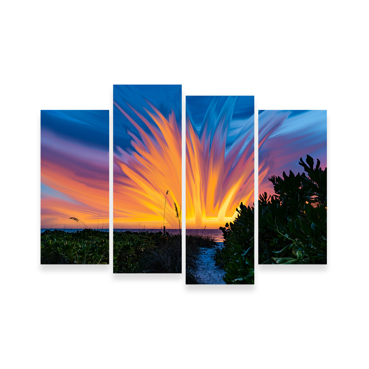 Fire Sky Wall Art