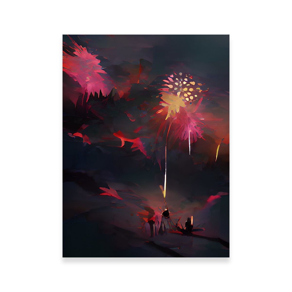 Fireworks Wall Art
