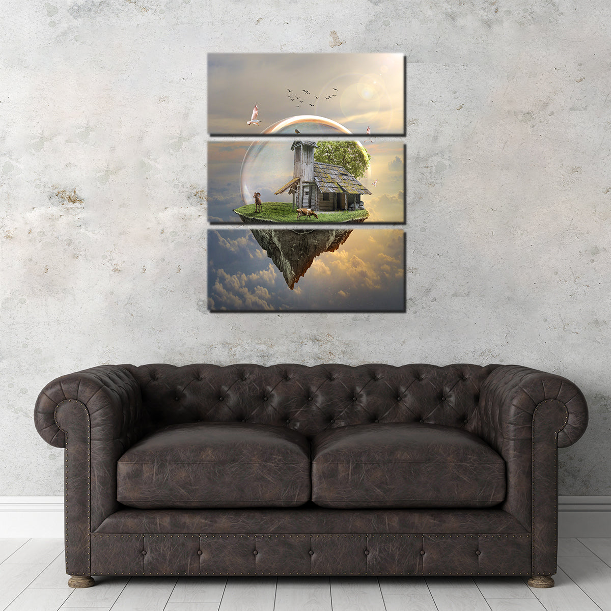 Floating Island Wall Art
