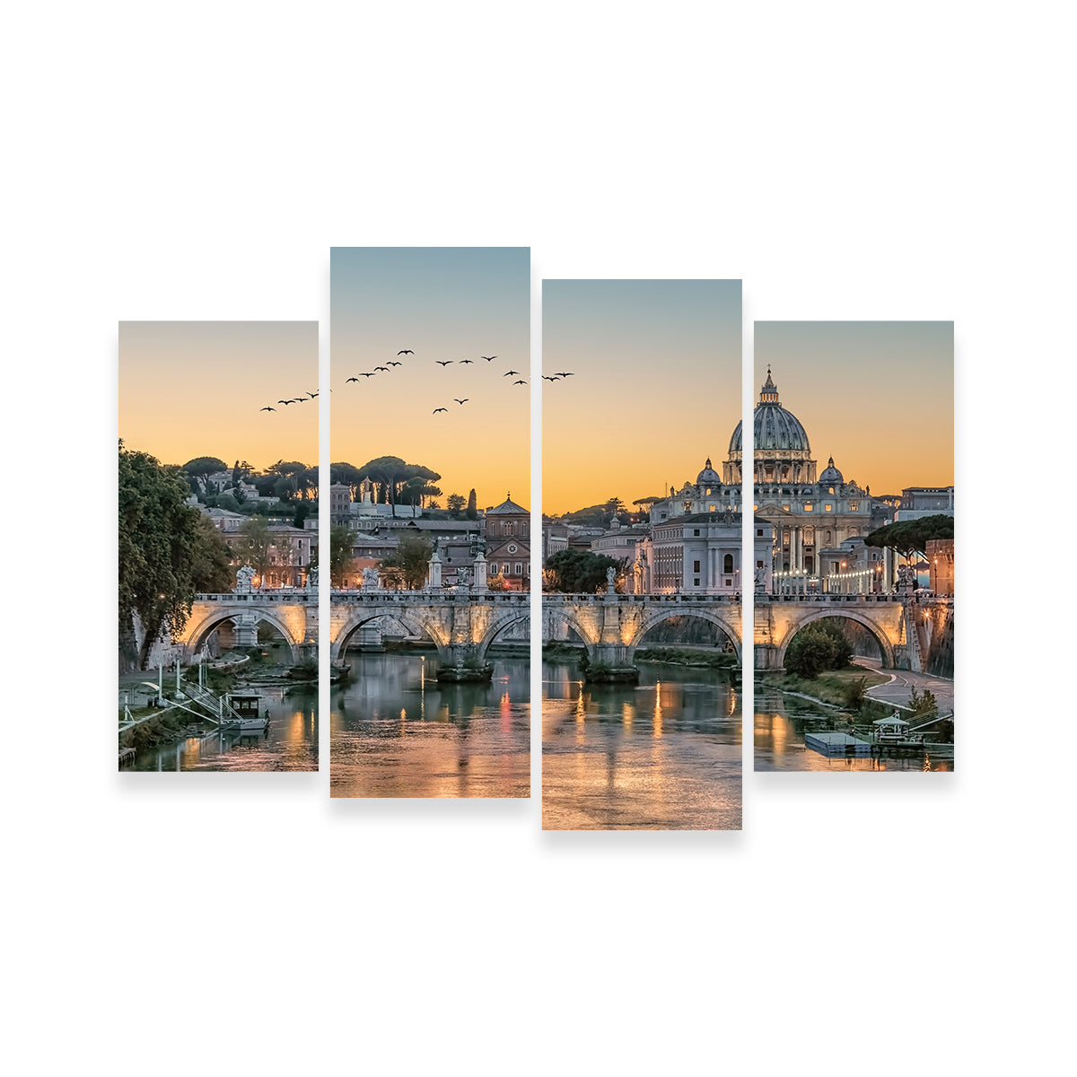 Flock Of Birds Wall Art