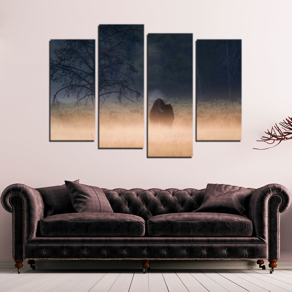 Foggy Morning Wall Art