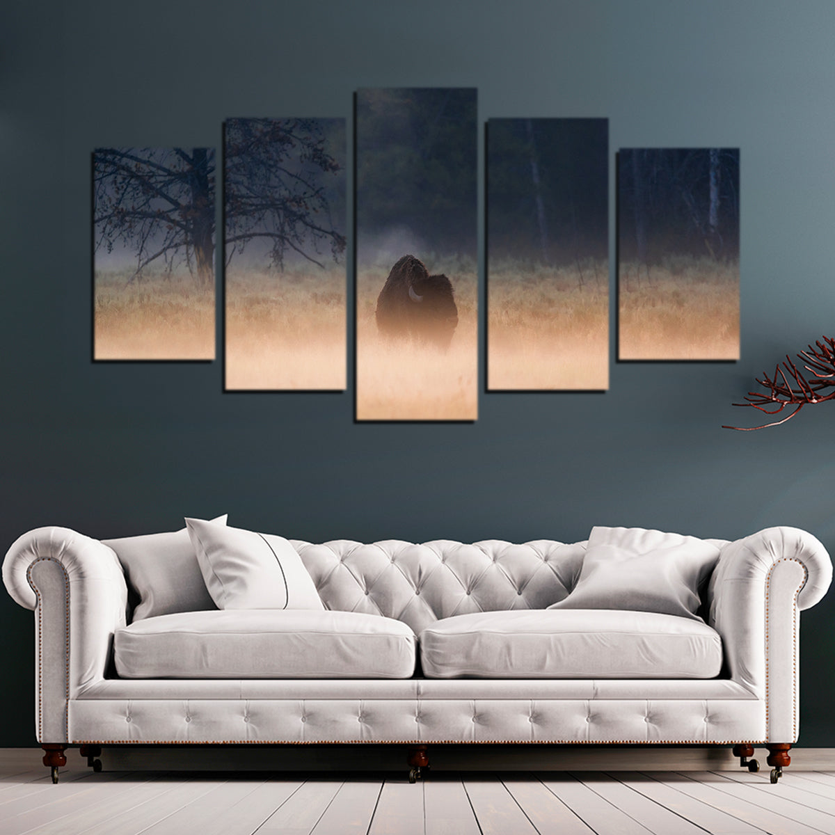 Foggy Morning Wall Art