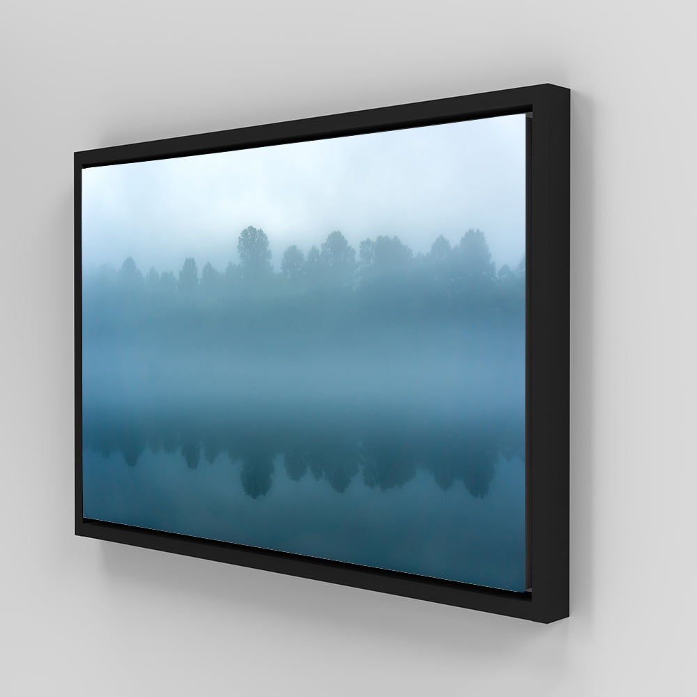 Foggy Tennessee Morning on the River Wall Art