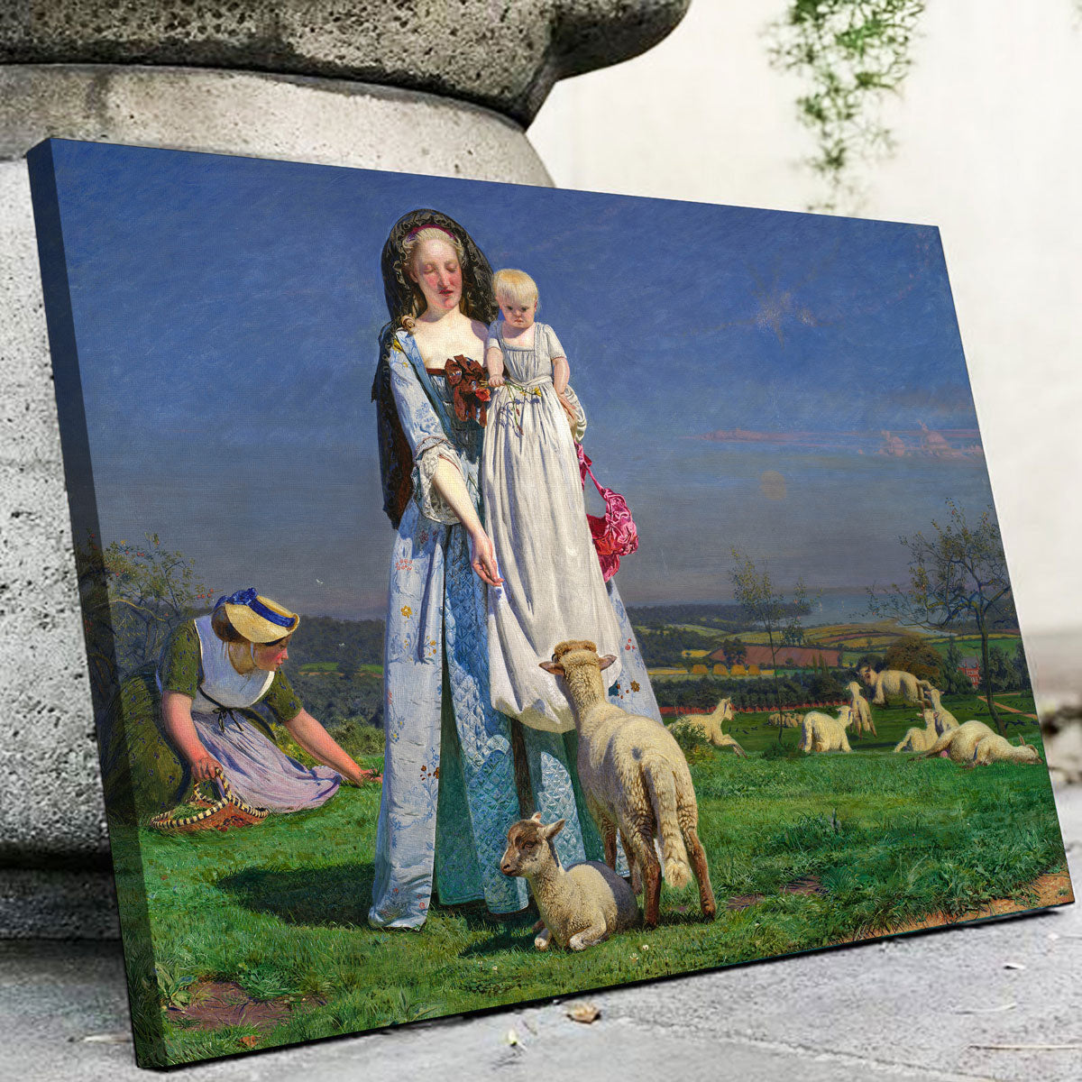 Pretty Baa-Lambs Wall Art