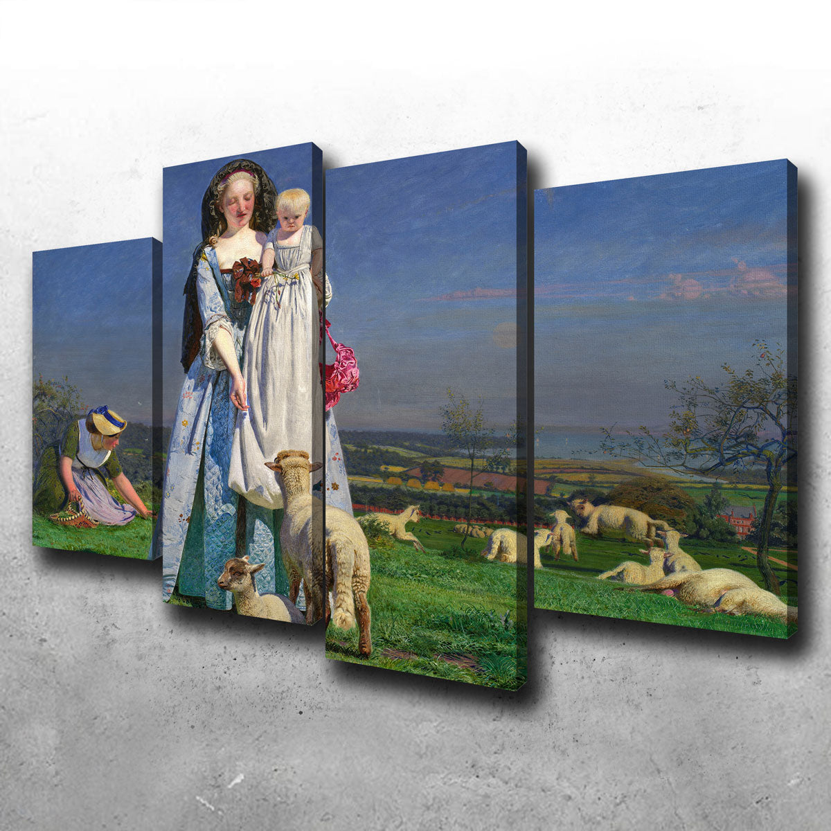 Pretty Baa-Lambs Wall Art