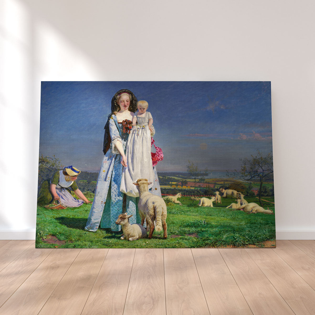 Pretty Baa-Lambs Wall Art