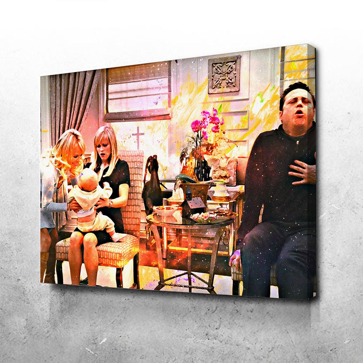 Four Christmases Canvas Set