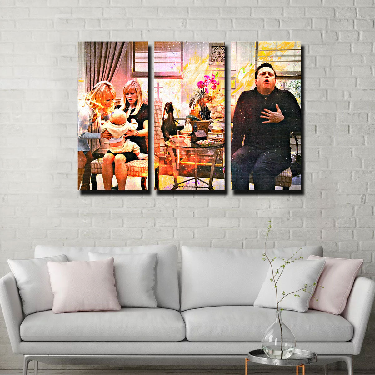 Four Christmases Canvas Set