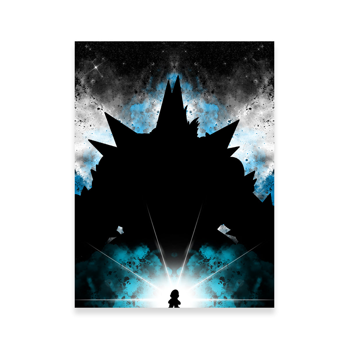 Super Mario Fury Wall Art