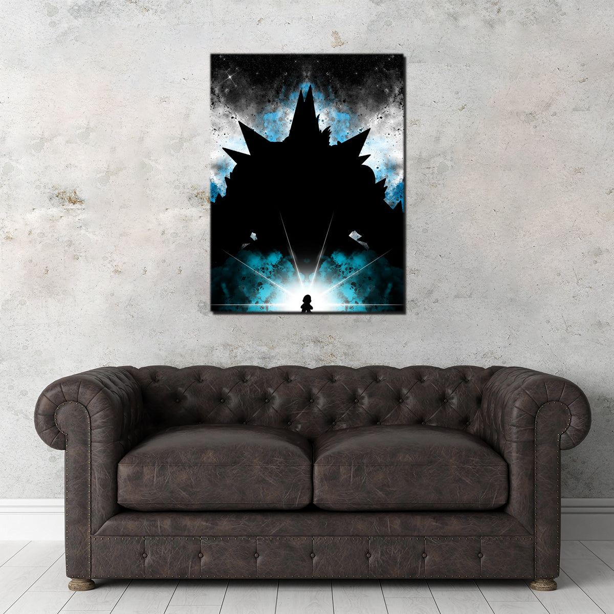 Super Mario Fury Wall Art
