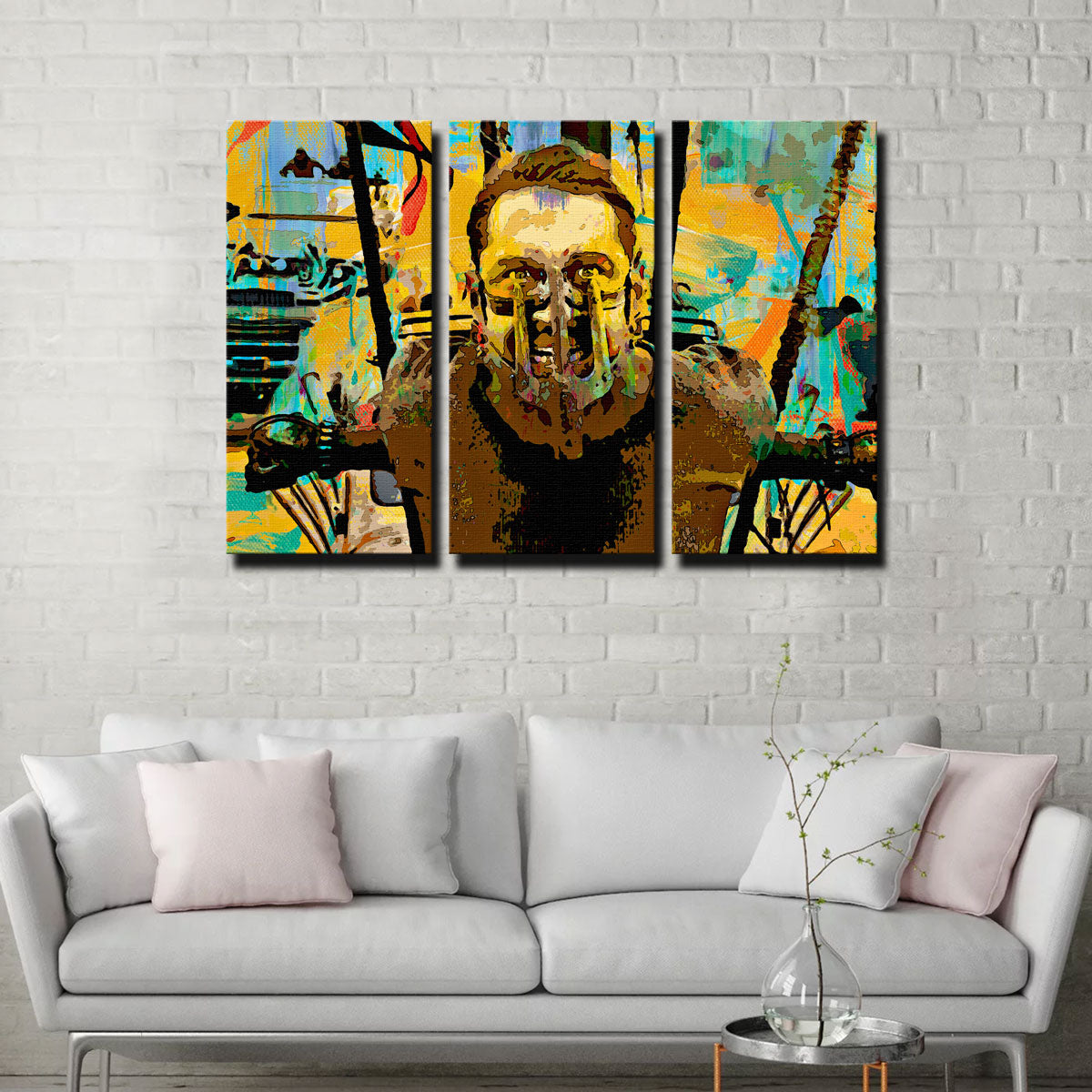Abstract Fury Road Wall Art