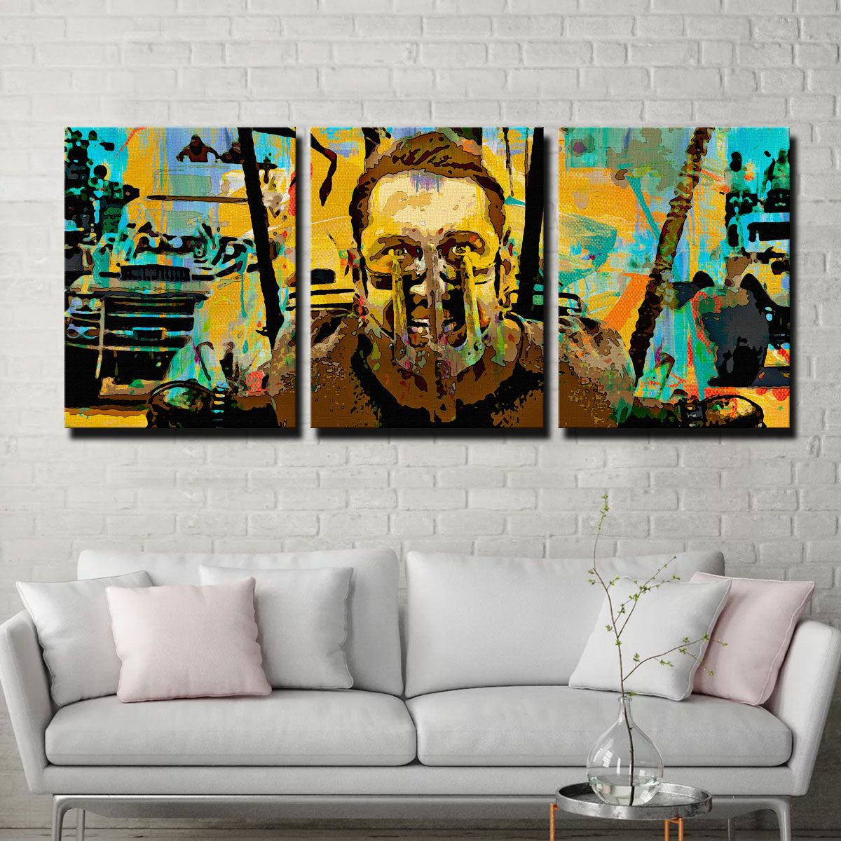 Abstract Fury Road Wall Art