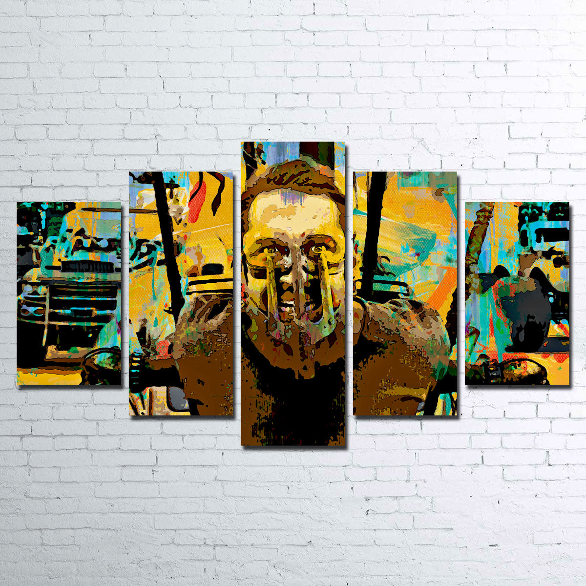 Abstract Fury Road Wall Art