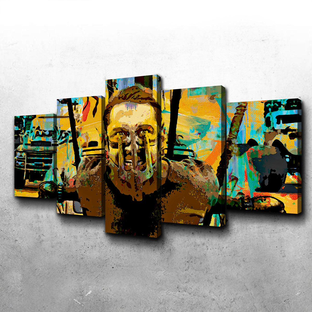Abstract Fury Road Wall Art