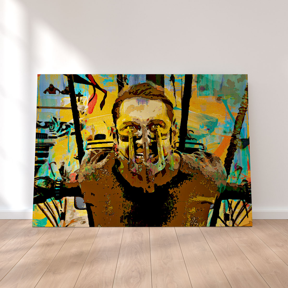 Abstract Fury Road Wall Art