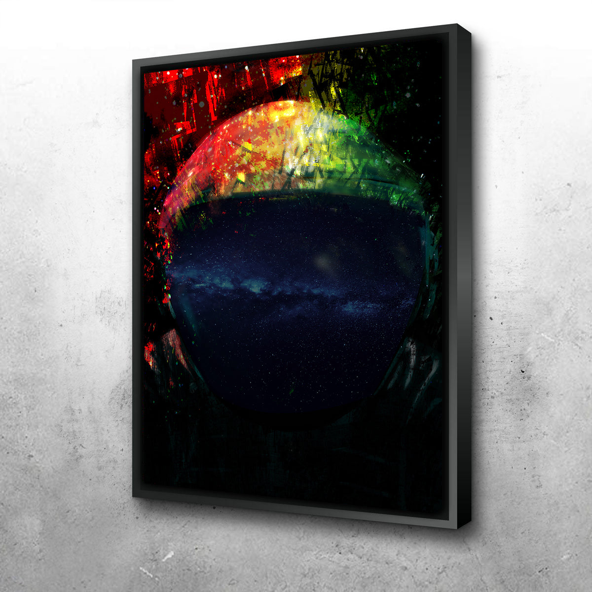 Galaxy Glow 4 Wall Art