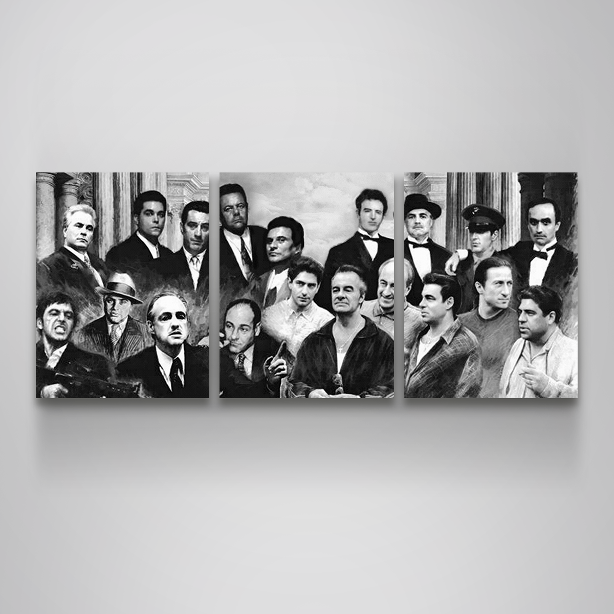 Gangsters Canvas Set