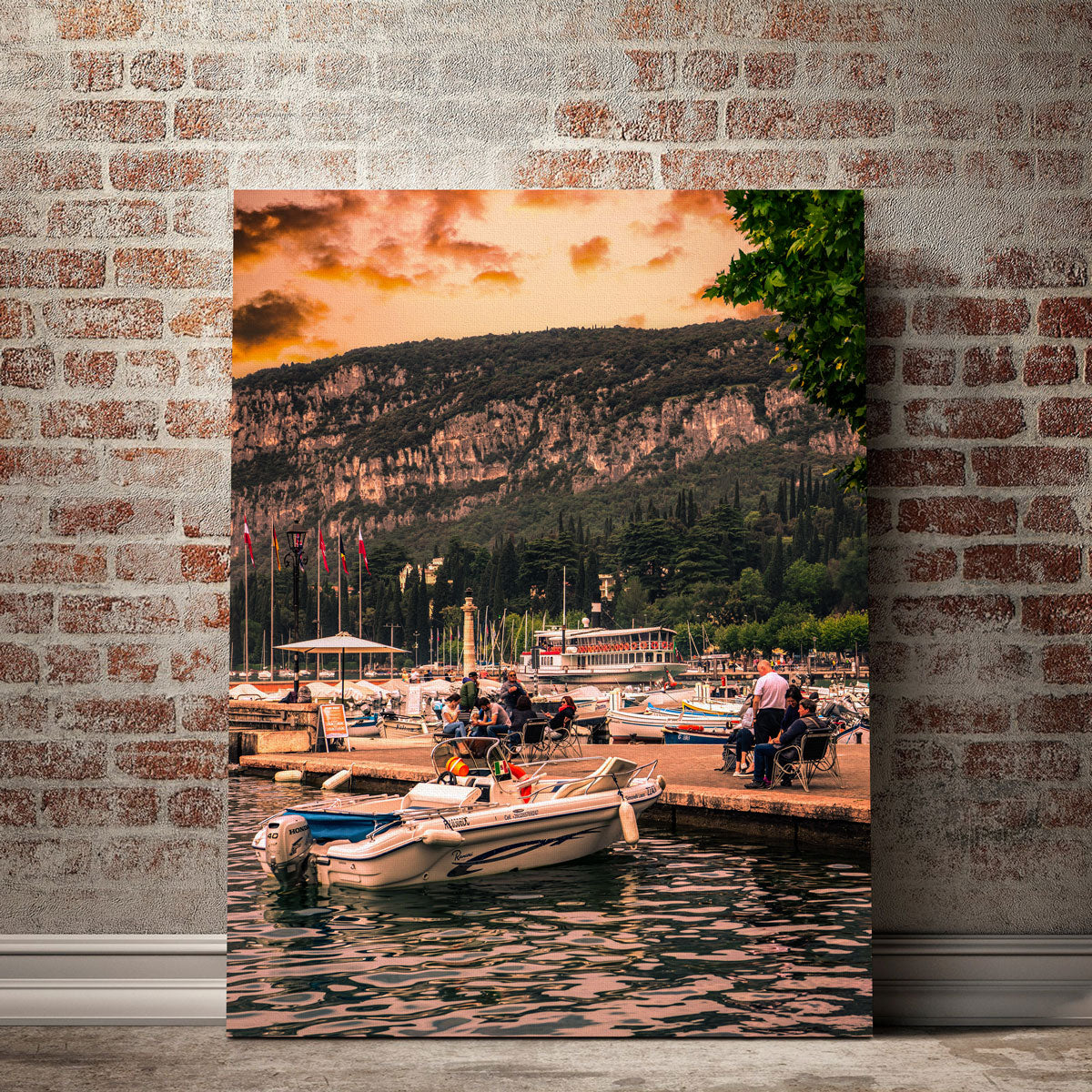 Garda at Sunset Wall Art