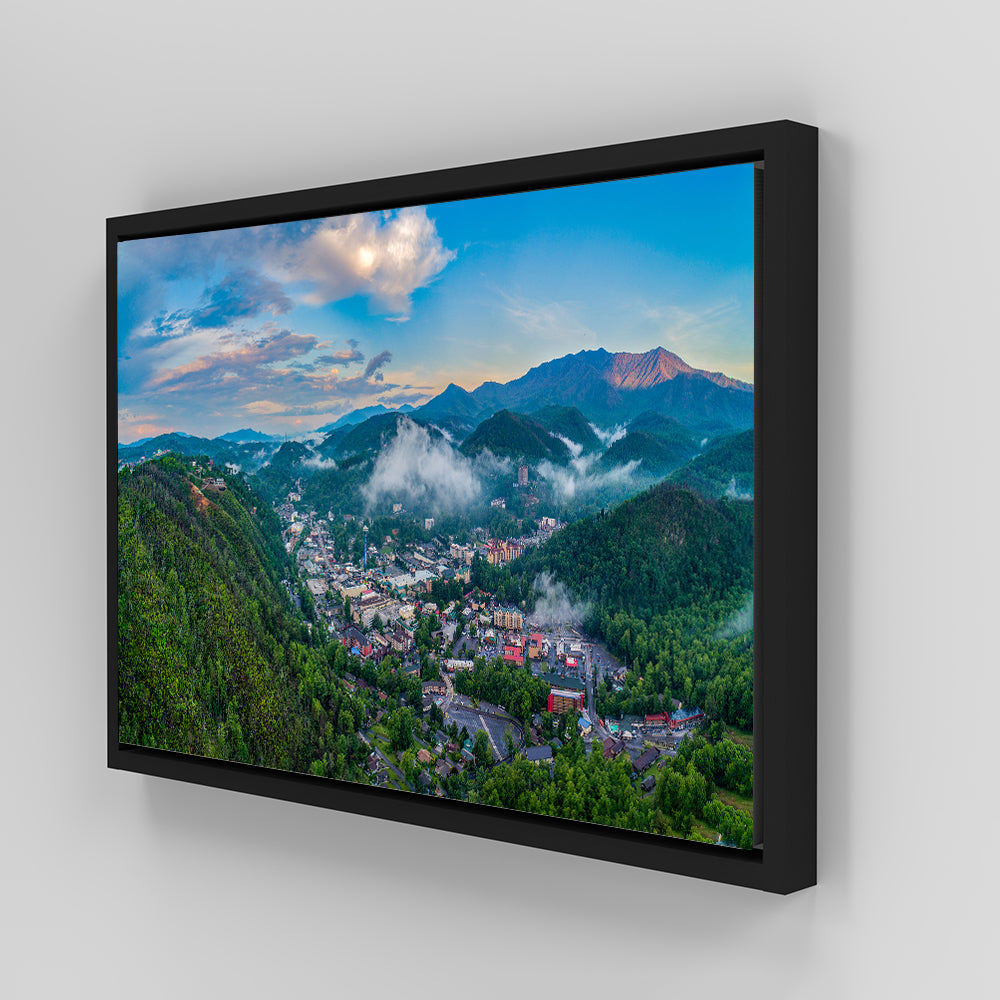 Gatlinburg Aerial Wall Art