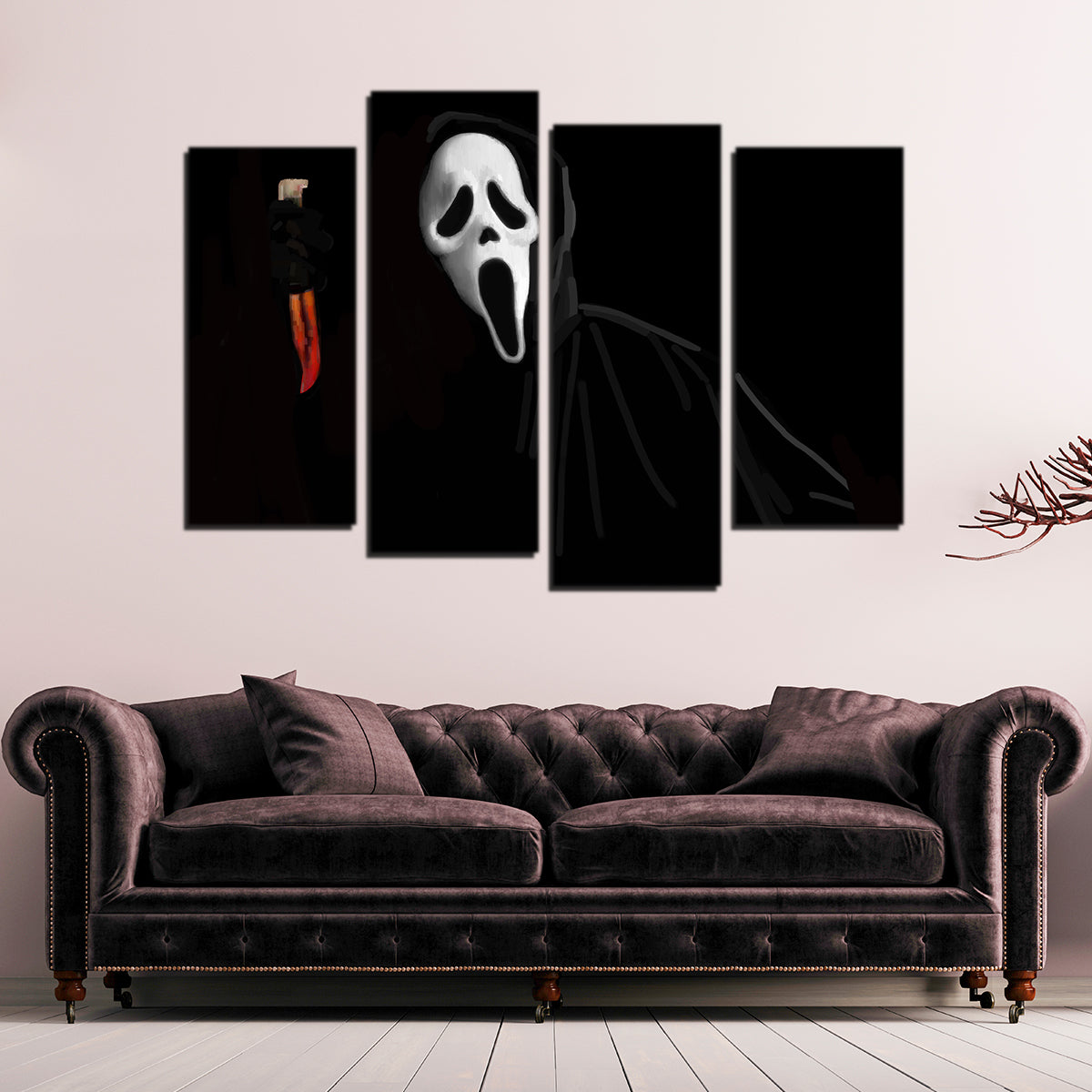 Ghostface Wall Art