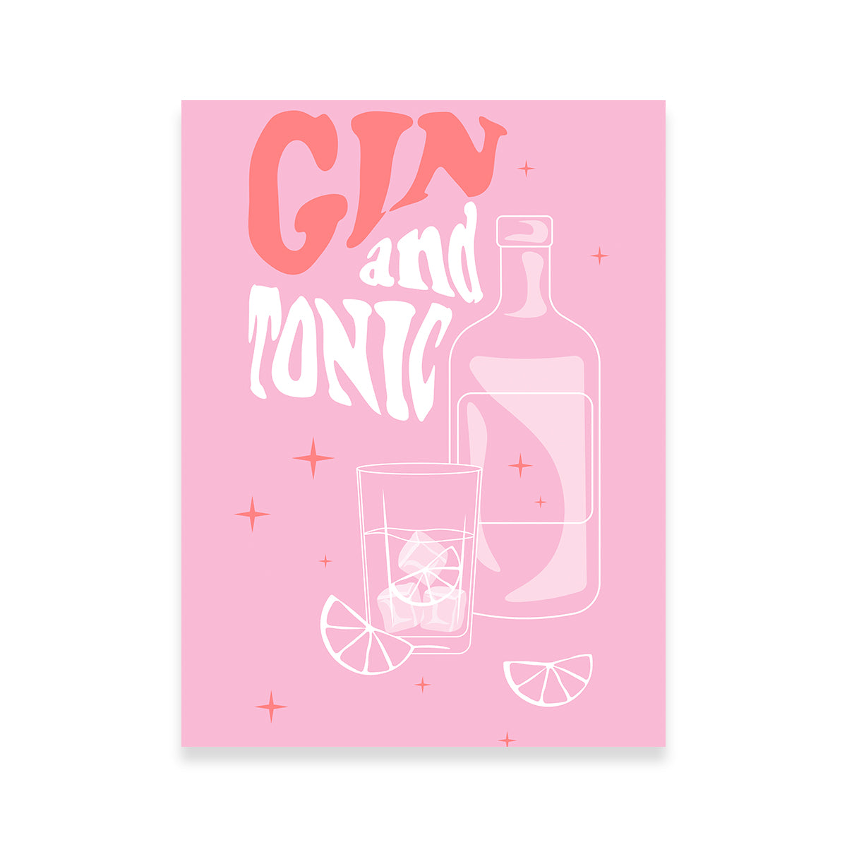Gin And Tonic Wall Art