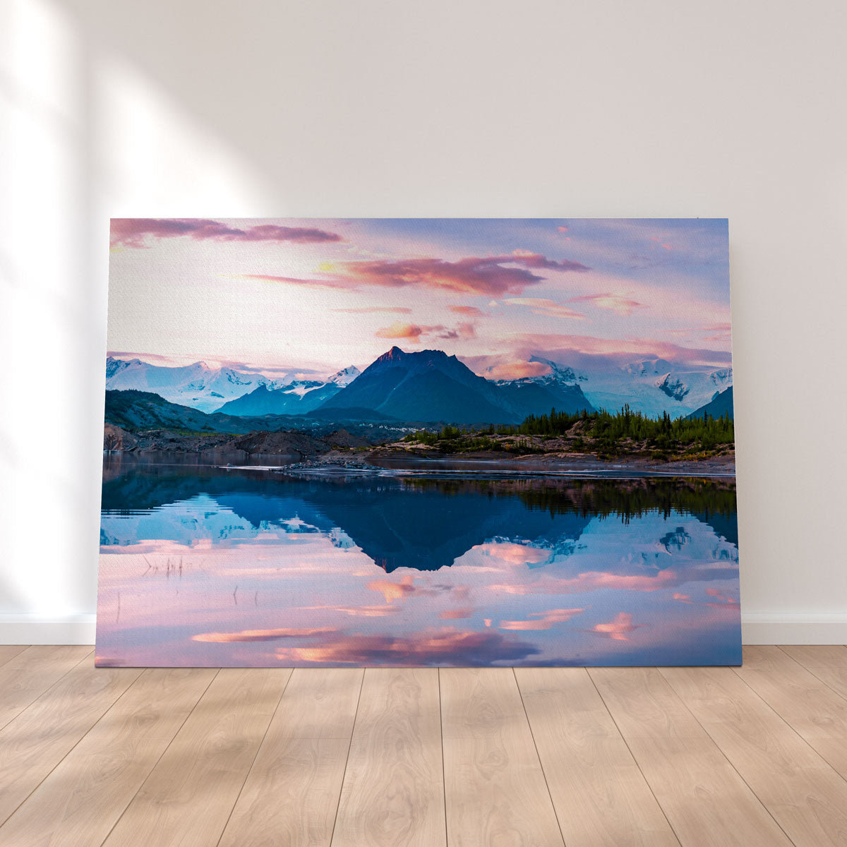 Glacier Sunset Wall Art