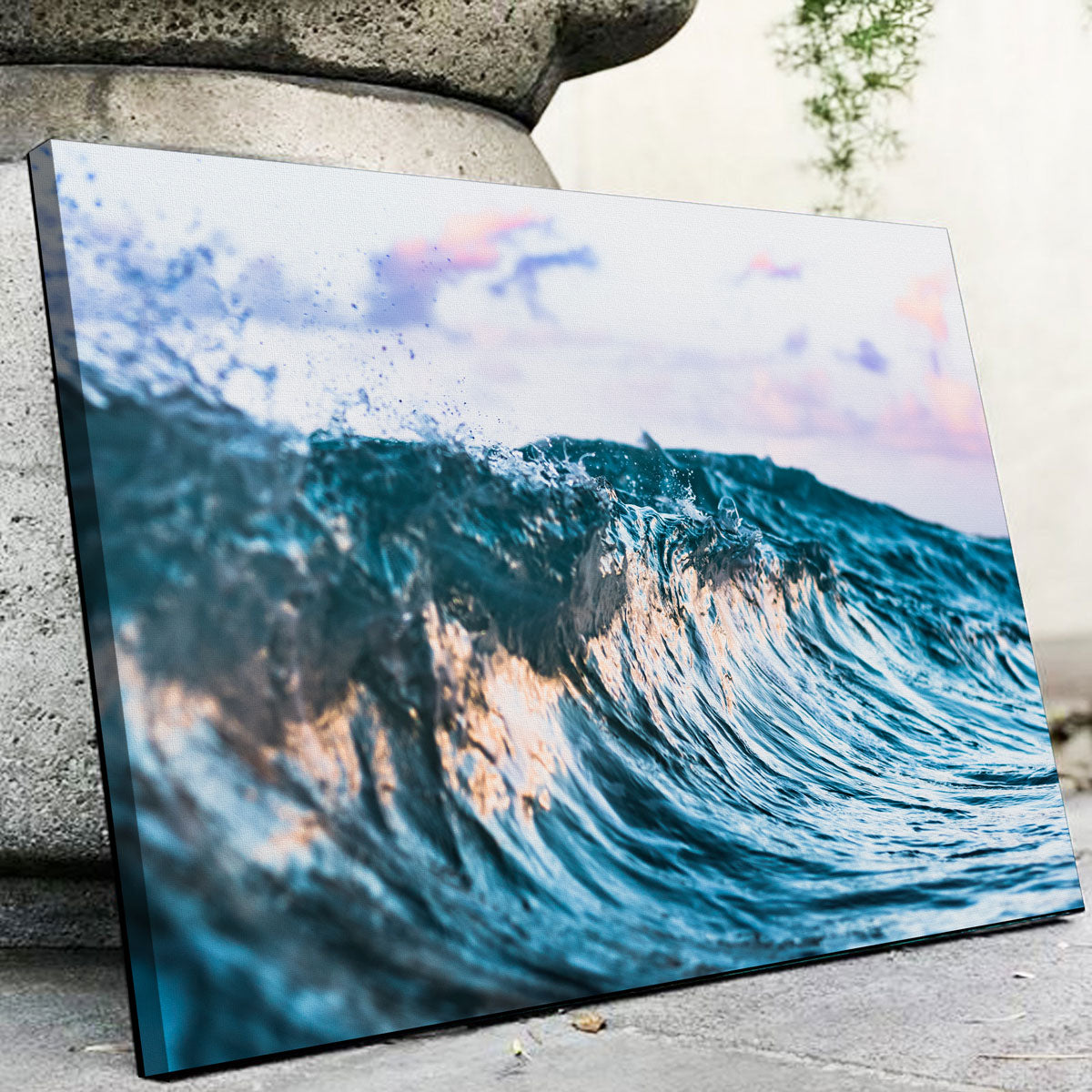 Glassy Break Wall Art