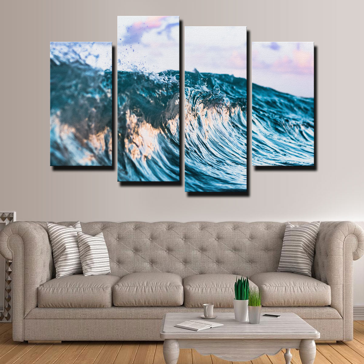 Glassy Break Wall Art