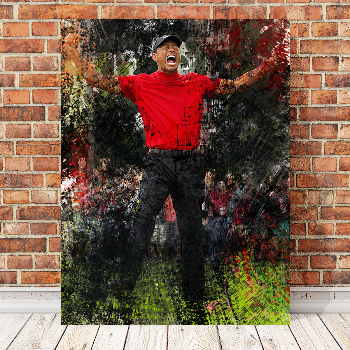 Go Tiger Wall Art
