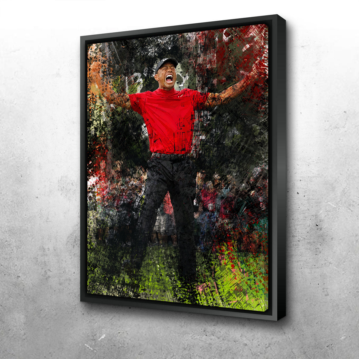 Go Tiger Wall Art