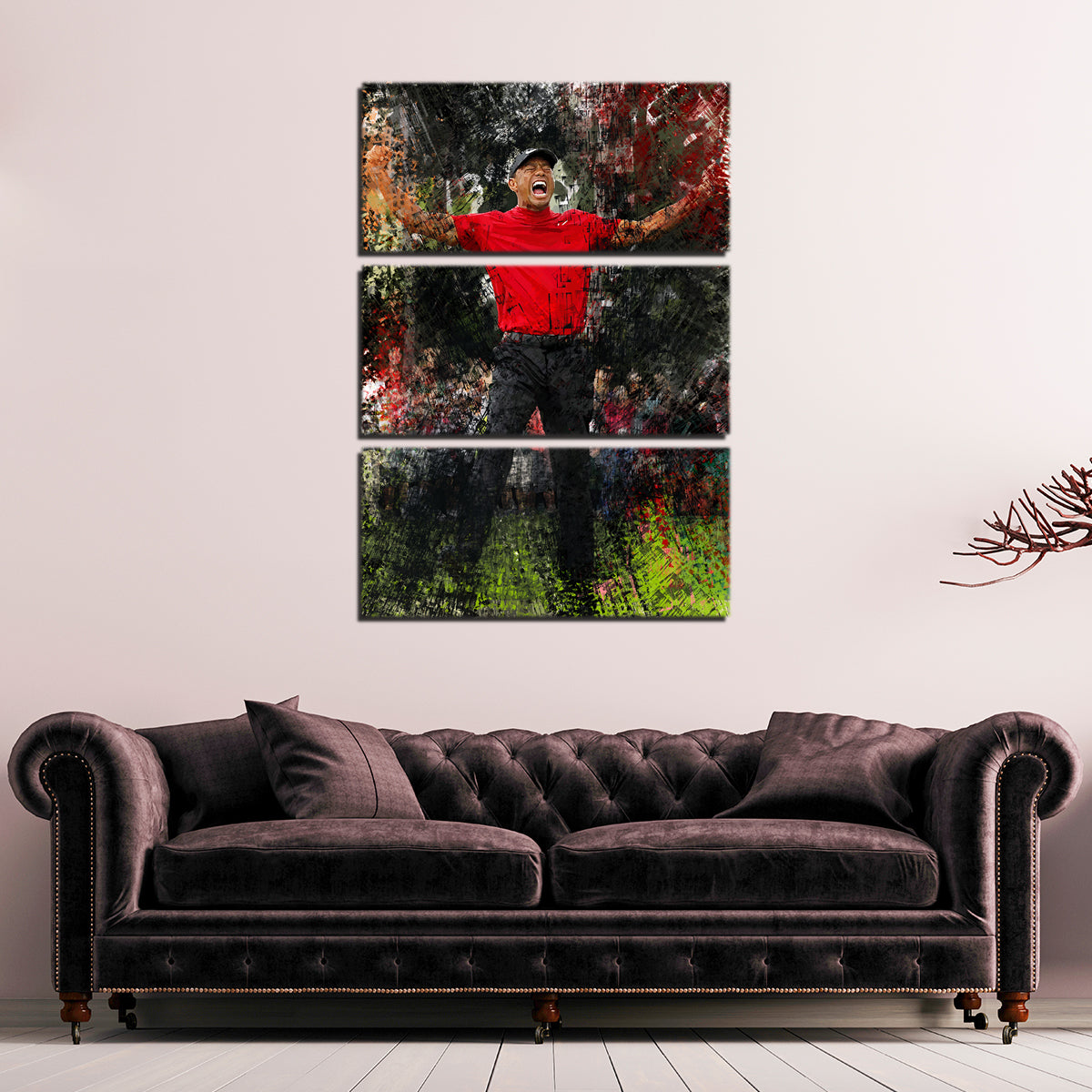 Go Tiger Wall Art