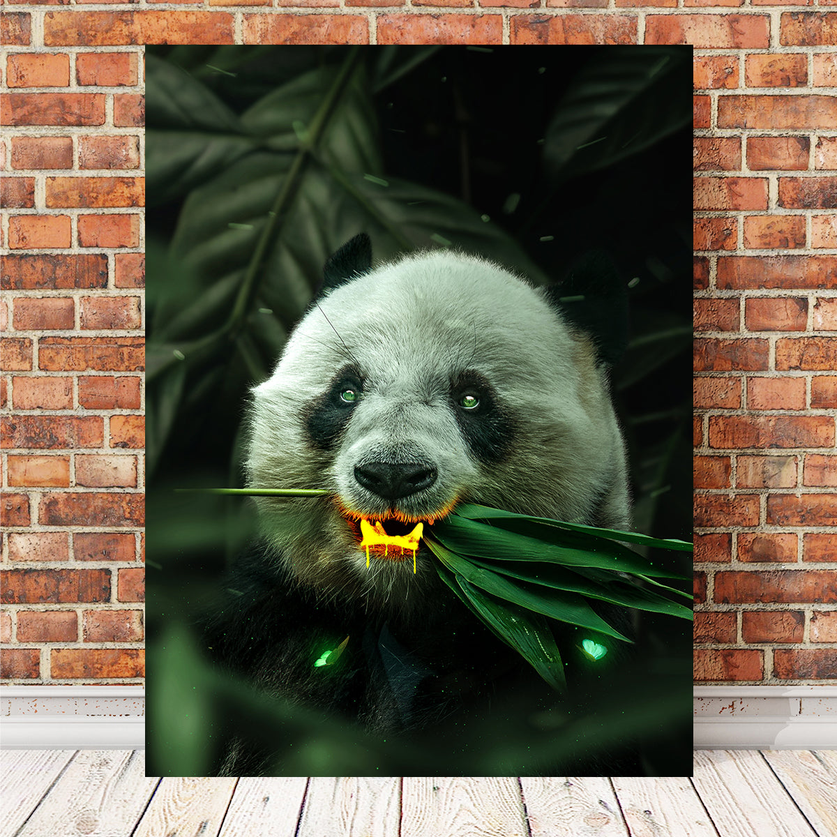 Gold Panda Wall Art