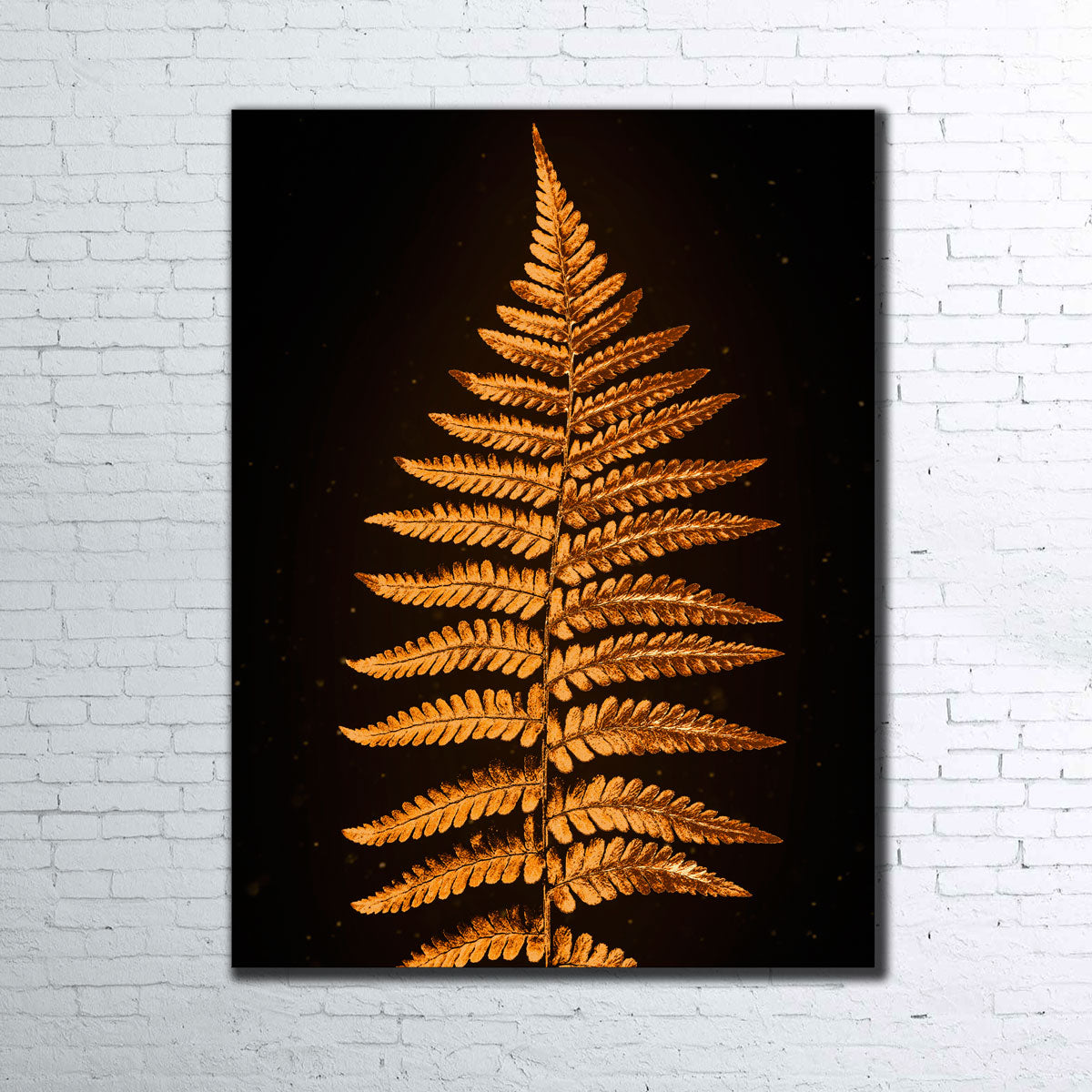 Golden Ferns Wall Art