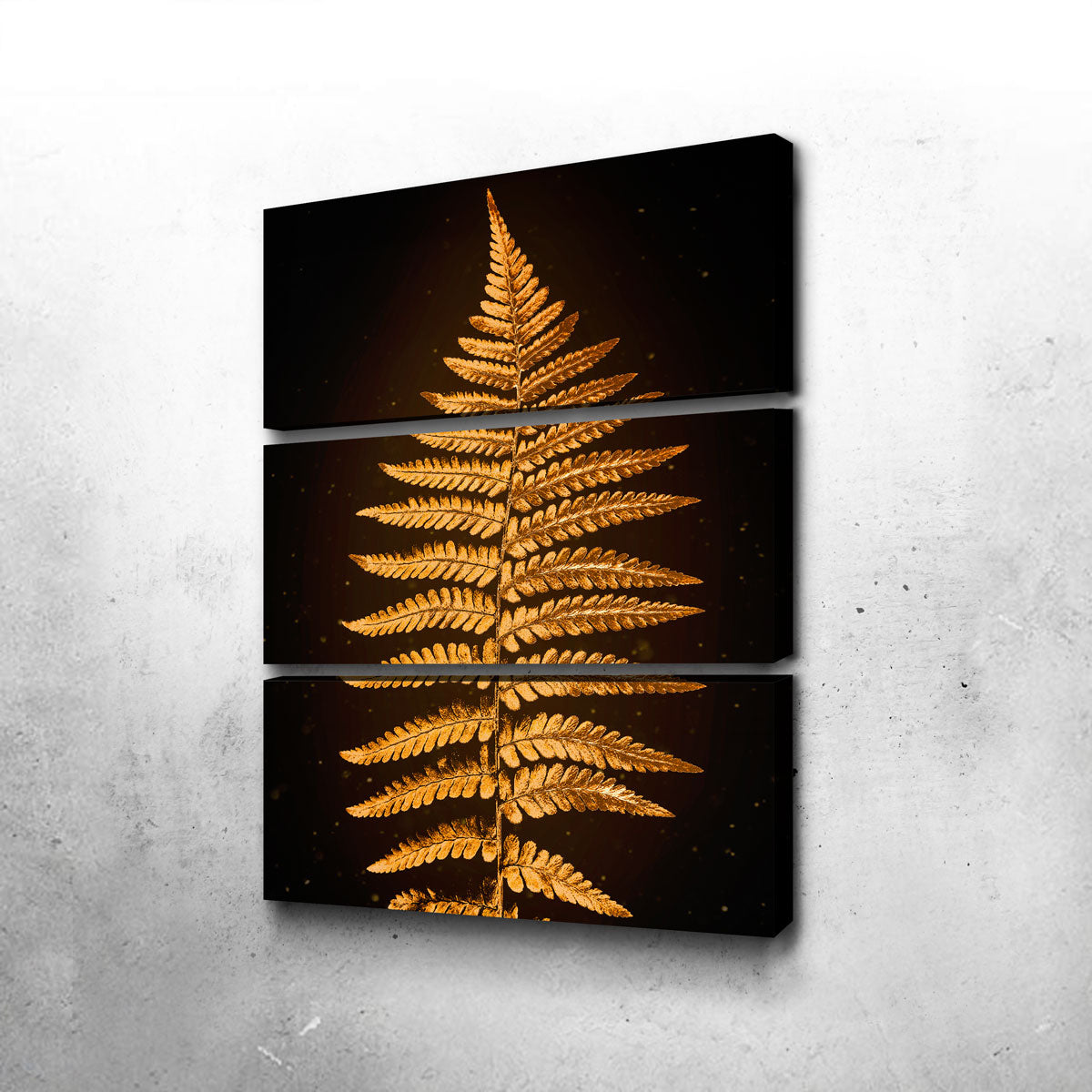 Golden Ferns Wall Art