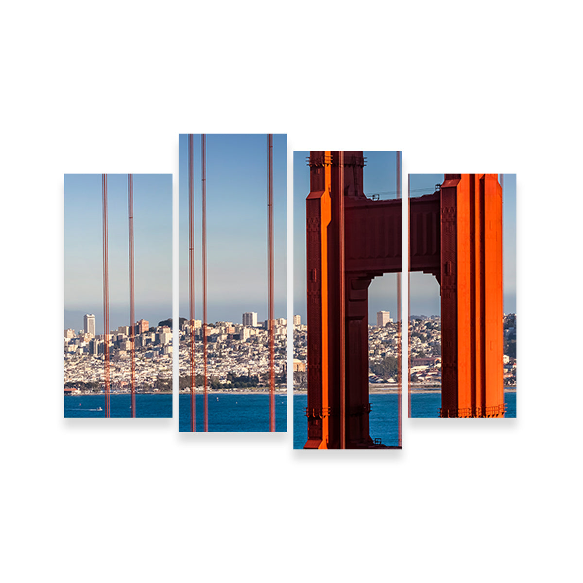 Golden Gate Bridge - Panoramic Wall Art