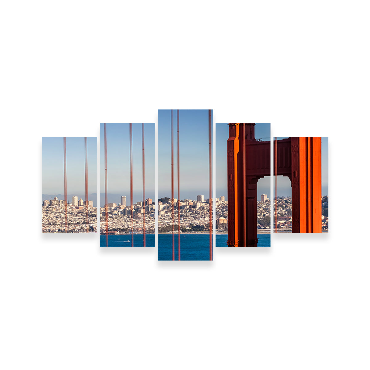 Golden Gate Bridge - Panoramic Wall Art