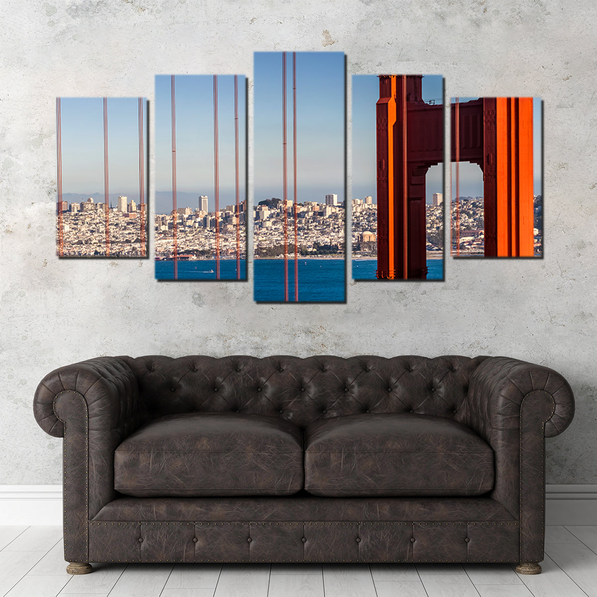 Golden Gate Bridge - Panoramic Wall Art