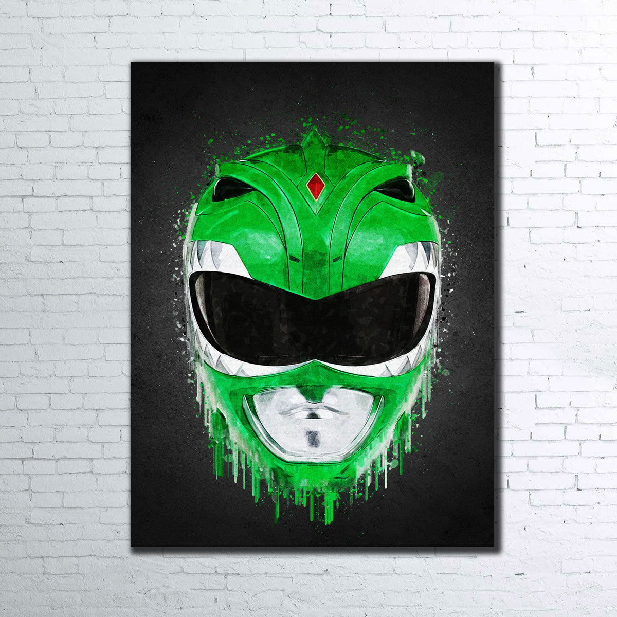Green Ranger Portrait Wall Art