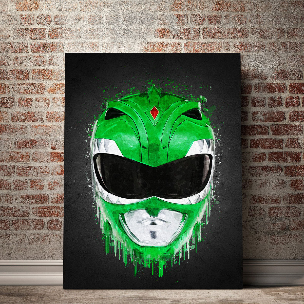 Green Ranger Portrait Wall Art