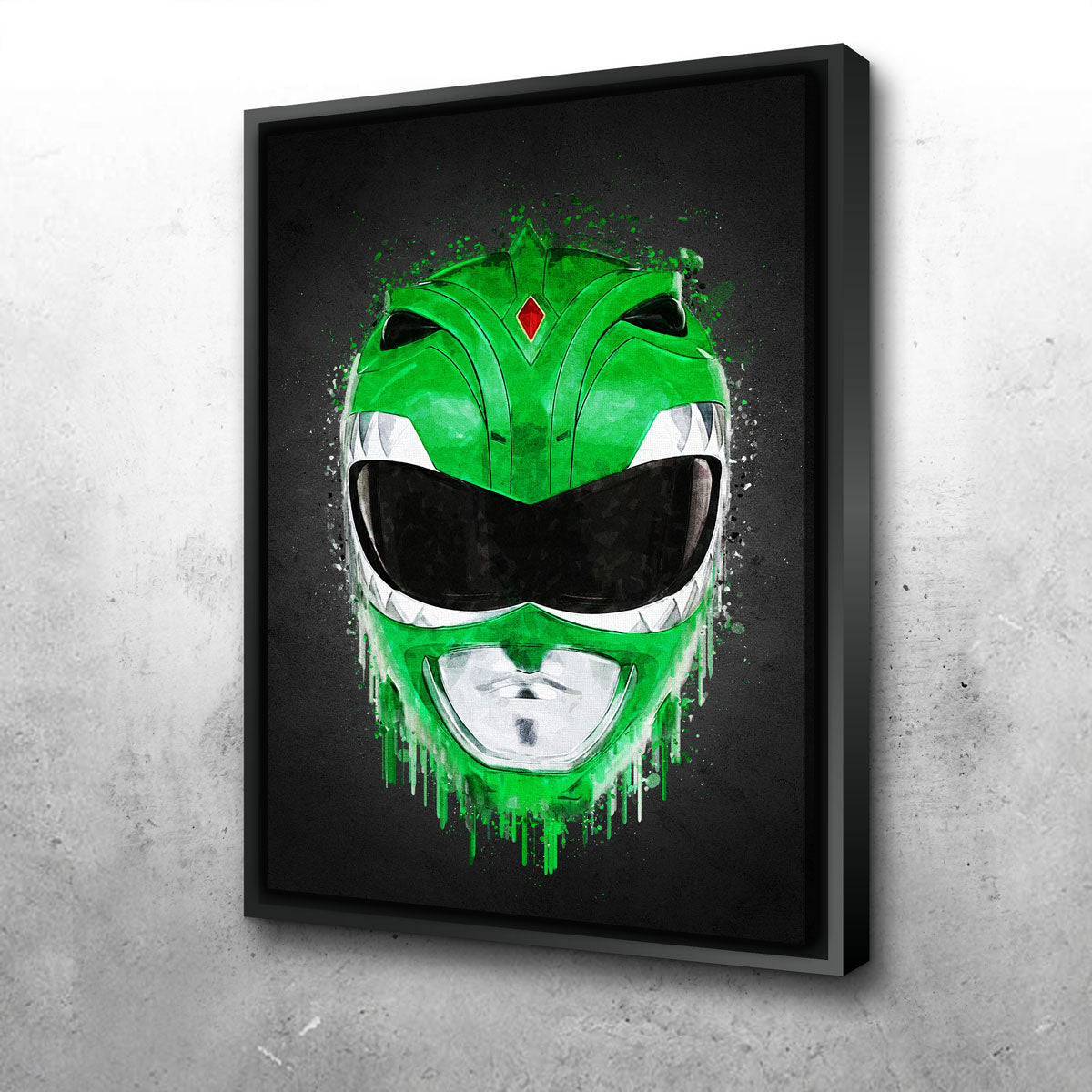 Green Ranger Portrait Wall Art